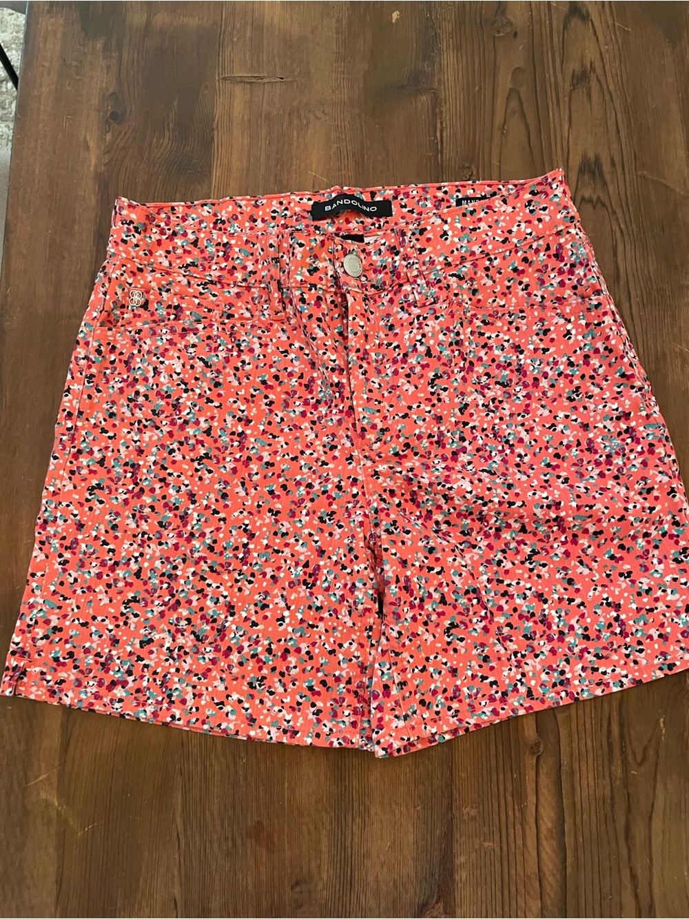 Bandolino Coral Multicolor High Waist Women’s Shorts